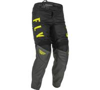 Fly Racing F-16 Motocross Pants, black-yellow, size 30 for Men