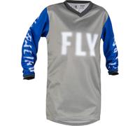 Fly F-16 Long Sleeve Enduro Jersey Blue,Grey XL Kids