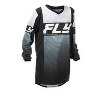 FLY Racing F-16 V26 Youth MX Jersey Black/WhiteM Black,White