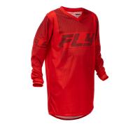 FLY Racing F-16 V26 Youth MX Jersey RedM Red