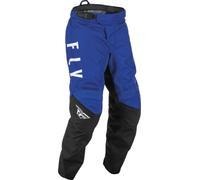 Fly Racing F-16 Youth Motocross Pants, black-blue, size XS