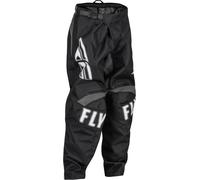 Fly Racing F-16 Youth Motocross Pants, black-white, size 26 for Men