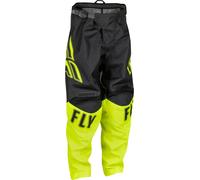 Fly Racing F-16 Youth Motocross Pants, black-yellow, size 26 for Men
