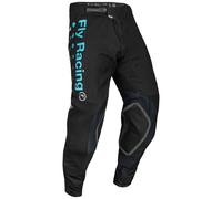 FLY RACING FLY 2024 EVOLUTION DST S.E STROBE BLACK ELECTRIC BLUE PANTS