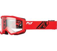 FLY Racing Focus Goggle Red/Black - Clear Lens, black-red