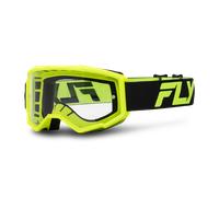 FLY Racing Focus MX Goggles Black-Hi-Vis Black-Hi-Vis