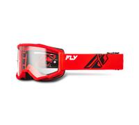 FLY Racing Focus Goggle Red/Black - Clear Lens, black-red