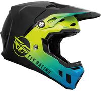 Fly Racing Formula CC Centrum Motocross Helmet, black-blue-yellow, size L for Men