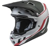 FLY Racing Formula CC Driver MX Helmet Silver/Red/WhiteXL Silver,Red,White