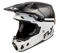 Fly Racing Formula CC Objective, motocross helmet S Black/White