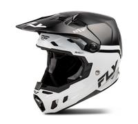 FLY Racing Formula CC Objective MX Helmet Black/WhiteS Black,White