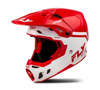 Fly Racing Formula CC Objective, motocross helmet S Red/White