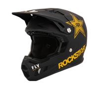 Fly Racing Formula CC Rockstar, motocross helmet XXL Matt Black/Gold