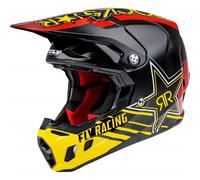 Fly Racing Formula CC Rockstar, cross helmet XL Matt Black/Gold