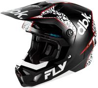Fly Racing Formula CP DBK Special Edition, motocross helmet L Black/White/Red