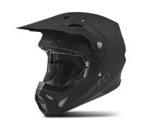 Fly Racing Formula CP Solid, motocross helmet S Matt-Black