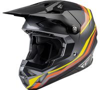 Fly Racing Formula CP S.E. Speeder, motocross helmet XXL Black/Grey/Yellow/Orange