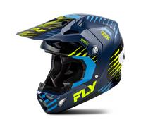 FLY Racing Formula CP Slice MX Helmet Navy/Hi-Vis/WhiteXL Navy,Hi-Vis,White