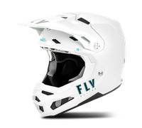FLY Racing Formula S Solid MX Helmet WhiteXL White