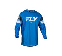 FLY Racing Kinetic 533-Prix MX Jersey Bright Blue-Charcoal-WhiteM Bright Blue-Charcoal-White