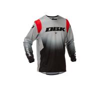 FLY Racing Kinetic DBK V26 MX Jersey Grey/Black/RedM Grey,Black,Red