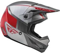 Fly Racing Kinetic Drift Motocross Helmet, grey-silver, size S for Men