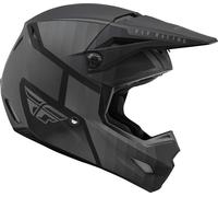 Fly Racing Kinetic Drift Youth Motocross Helmet, black-grey, size S