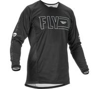 Fly Racing Kinetic Fuel Motocross Jersey, black, size M for Men