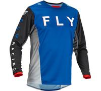 Fly Racing Kinetic Kore Motocross Jersey, black-blue, size S for Men