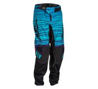 FLY Racing Kinetic Mesh Youth MX Trousers Black/Blue/Purple26 Black,Blue,Purple