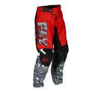 FLY Racing Kinetic Mutant V26 Youth MX Trousers Red/White/Black22 Red,White,Black