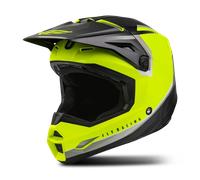 Fly Racing Kinetic Vision Motocross Helmet, black-yellow, size L