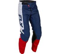 FLY Racing Kinetic Pants - Red/White/Blue, white