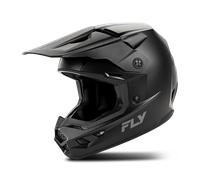 Fly Racing Kinetic Solid MX Helmet Matte Black Adult Motocross Off-Road