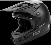 Fly Racing Kinetic Solid MX Helmet Matte Black Adult Motocross Off-Road
