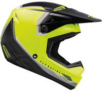Fly Racing Kinetic Vision Motocross Helmet, black-yellow, size S