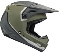 Fly Racing Kinetic Vision Motocross Helmet, grey-green, size S for Men
