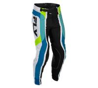 FLY Racing Lite Current Limited Edition V26 MX Trousers White/Lime/Blue32 White,Lime,Blue