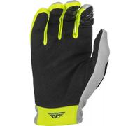 Fly Racing Lite Gloves S Grey / Yellow Fluor
