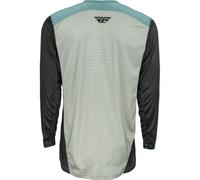 Fly Racing Lite Long Sleeve Enduro Jersey M Grey / Yellow Fluor