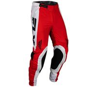 Fly Racing Lite 2024 Motocross Pants, black-white-red, size 30