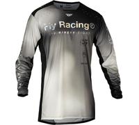 Fly Racing Lite S.E. 2024 Motocross Jersey, black-grey, size L for Men