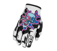 FLY Racing Lite Warp V26 MX Gloves White/Blue/PinkS White,Blue,Pink