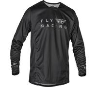 Fly Racing Radium Long Sleeve T-shirt Grey M Men M Dark Grey Camo / Grey