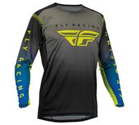 Fly Racing Mx Lite Long Sleeve Jersey Grey M Men
