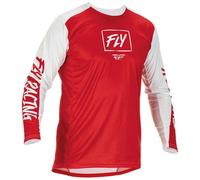 Fly Racing Mx Lite Long Sleeve Jersey Red S Men