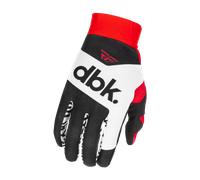 FLY Racing Pro Lite DBK V26 MX Gloves Black/White/RedM Black,White,Red