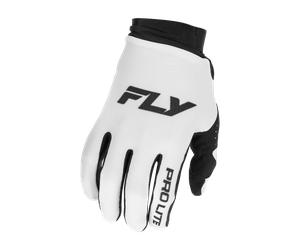 FLY Racing Pro Lite V26 MX Gloves White/Black3XL White,Black
