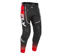 FLY Racing Rayce Youth MTB Pants - Red/Black/White, white