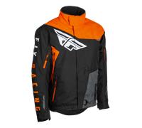 FLY Racing SNX Pro Youth Jacket Black/Grey/OrangeS Black,Grey,Orange
